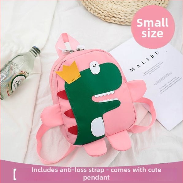 Laste dinosaurusega seljakott – hingav, kulumiskindel, unisex, koolile, polüestri vooder