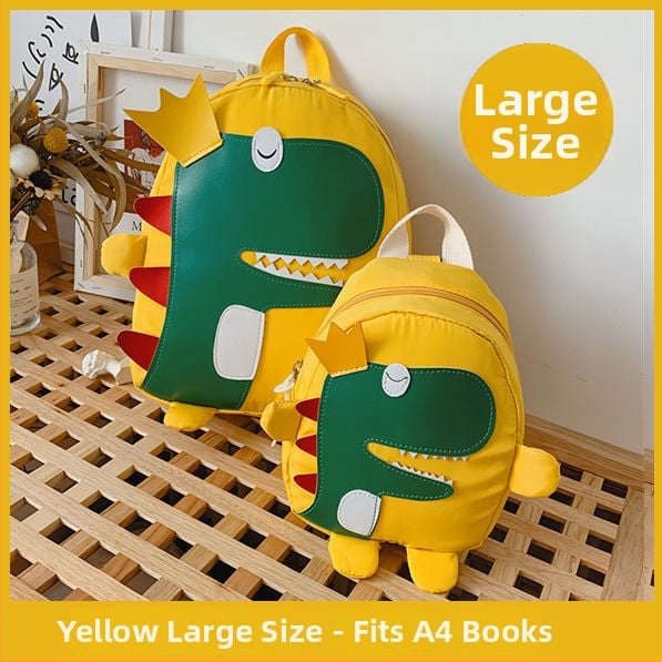 Laste dinosaurusega seljakott – hingav, kulumiskindel, unisex, koolile, polüestri vooder