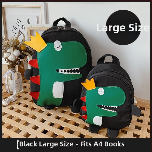 Laste dinosaurusega seljakott – hingav, kulumiskindel, unisex, koolile, polüestri vooder