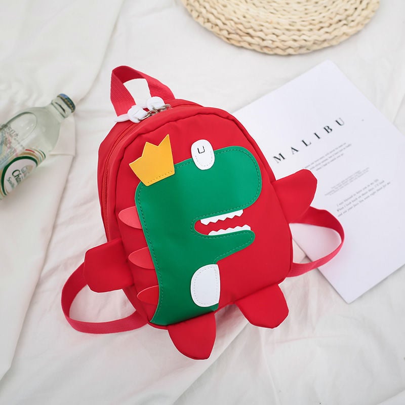 Laste dinosaurusega seljakott – hingav, kulumiskindel, unisex, koolile, polüestri vooder