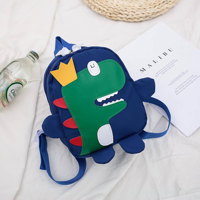 Laste dinosaurusega seljakott – hingav, kulumiskindel, unisex, koolile, polüestri vooder