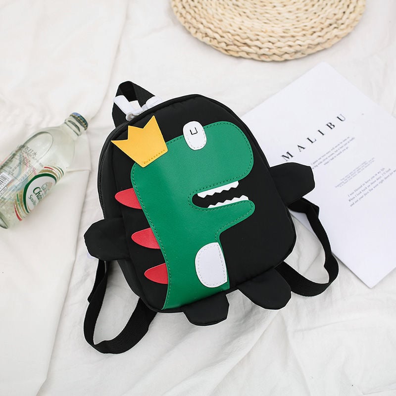 Laste dinosaurusega seljakott – hingav, kulumiskindel, unisex, koolile, polüestri vooder