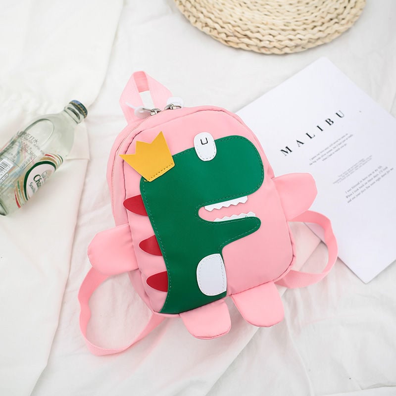 Laste dinosaurusega seljakott – hingav, kulumiskindel, unisex, koolile, polüestri vooder