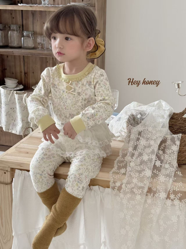 Unisex vaikų pižamų komplektas iš švelnios medvilnės su pūkiniu pojúčiu, storas, apvalus kaklas, 3-8 m amžiaus, 95% medvilnė