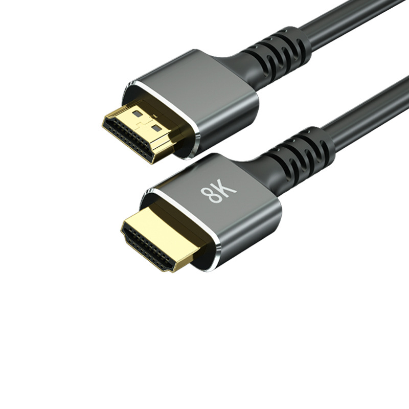 HDMI 2.1 kabelis, 8K60Hz, 1.5 m, auksu padengtas, skirtas PC/TV/projektoriui/monitoriui