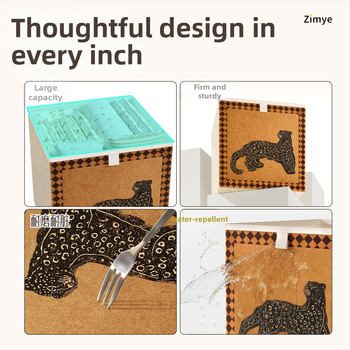 Saugojimo dėžė su tinklelio modeliu, sulankstoma, atspari vandeniui, talpa 20–30 L, daugiafunkcinė audinio dėžė