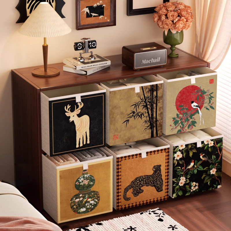 Κουτί αποθήκευσης με πλέγμα, διπλώνεται, αδιάβροχο, χωρητικότητα 20–30 L, πολυχρηστικό υφασμάτινο κουτί