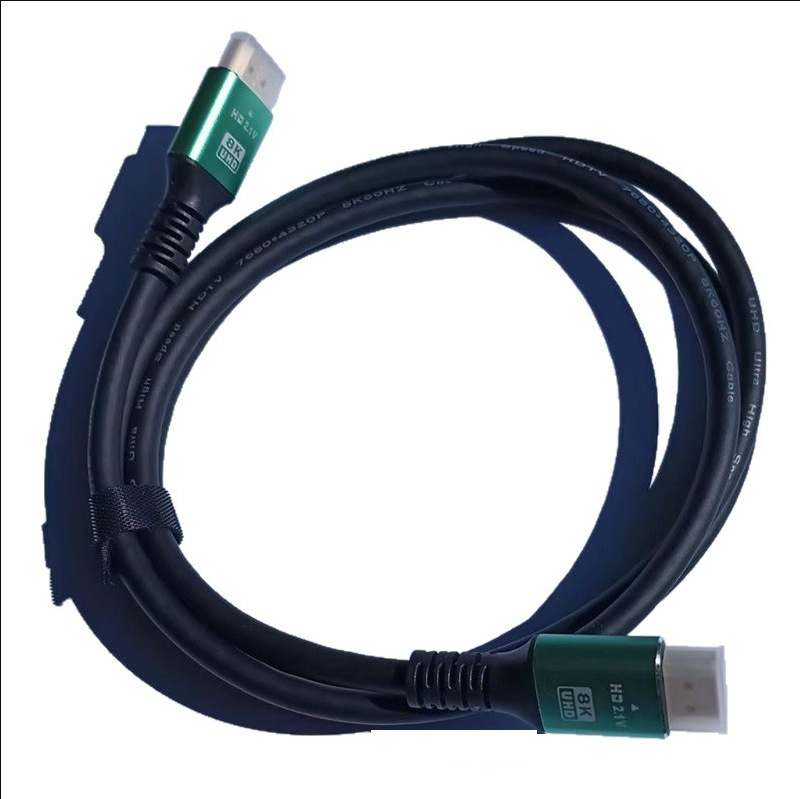 HDTV 2.1 kabelis set-top boxui, modelis Hdtv2.1, auksu dengtos jungtys, lydinio laidinys, HDTV sąsaja