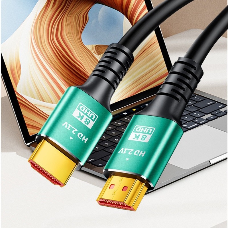 HDTV 2.1 kabelis set-top boxui, modelis Hdtv2.1, auksu dengtos jungtys, lydinio laidinys, HDTV sąsaja