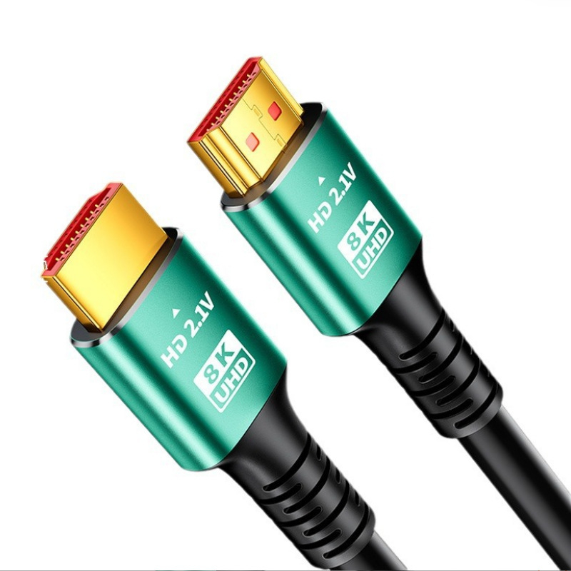 HDTV 2.1 kabelis set-top boxui, modelis Hdtv2.1, auksu dengtos jungtys, lydinio laidinys, HDTV sąsaja