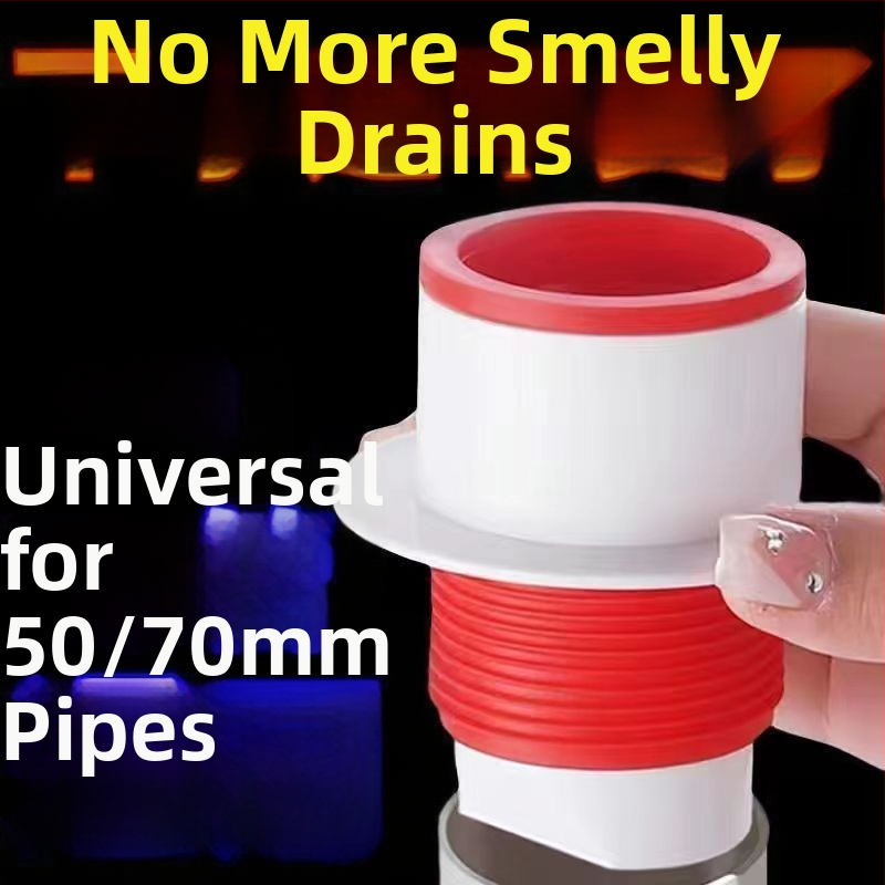 Plastikust blokeeritud põrandakanalisatsioon koos anti-odor tihendi ja tagasivoolu klapiga, Briti stiilis kanaliseerimine