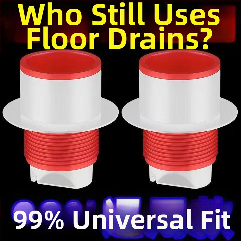 Plastikust blokeeritud põrandakanalisatsioon koos anti-odor tihendi ja tagasivoolu klapiga, Briti stiilis kanaliseerimine