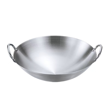Nerūdijančio plieno wok, dujų viryklė palaiko, be dangtelio, svoris 1–10,95 kg