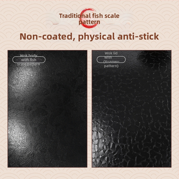 Iš nerūdijančio plieno wok su dvigubu dugnu, nelipniu paviršiu, tinkamas universaliosioms viryklėms