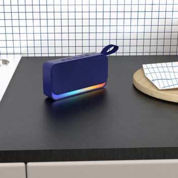 Bluetooth zvučnik s bežičnim subwooferom, prenosna tkanina ručka, slot za karticu, kreativni poklon