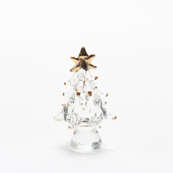 Stiklo Kalėdų eglutės papuošalas, vientisas gabalas (Medžiaga: stiklas; Prekės ženklas: Meilida; Pakuotė: dėžutė; Dovana: tinkama kaip asmeninė dovana)