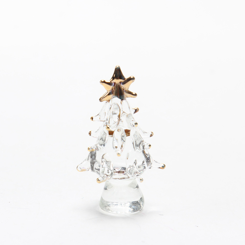 Stiklo Kalėdų eglutės papuošalas, vientisas gabalas (Medžiaga: stiklas; Prekės ženklas: Meilida; Pakuotė: dėžutė; Dovana: tinkama kaip asmeninė dovana)