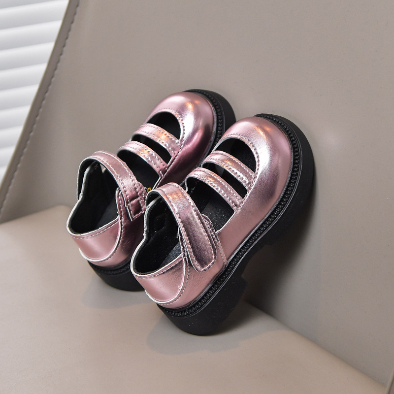 Meitenēm - Romā sandales vasaras princeses stilā, PU augšējā daļa, gumijas zole, Velcro aizdare, antislīdēšana, zems augšējais