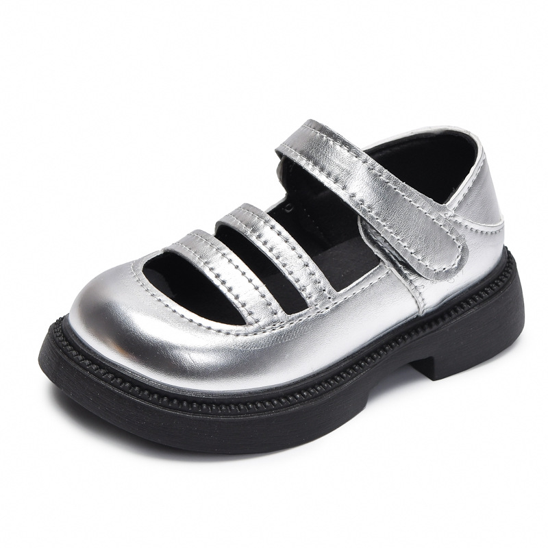 Meitenēm - Romā sandales vasaras princeses stilā, PU augšējā daļa, gumijas zole, Velcro aizdare, antislīdēšana, zems augšējais