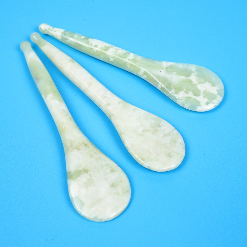 Akupunkturni štapić za masažu lica – Jade Sha Road, mogućnost logotipa, prilagodba