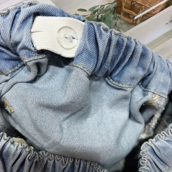 Dječje široke hlače od pamuka, jednostavan stil, 100% pamuk, za djecu 3–8 godina, proljeće i jesen.