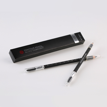 Topeltpeaga manuaalne kosmeetiline tätoveerimispliiats kulmude ja silmajoone jaoks, Famisoo bränd, poolpüsiv positsioneerimine