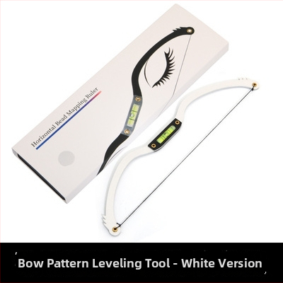 Antakių dizaino įrankis su lygiu ir simetrijos linija polupermanentiniam antakių dažymui - Prekės ženklas: vietinis ženklas; Tinka visiems; Nėra privataus prekinio ženklo.