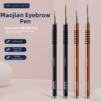 Antakių kontūro pieštukas tatuiravimo praktikai – makiažo meistrų įrankis antakių dizainui