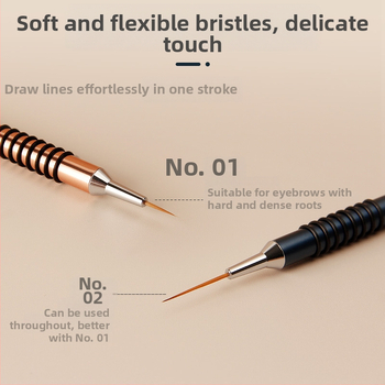 Antakių kontūro pieštukas tatuiravimo praktikai – makiažo meistrų įrankis antakių dizainui