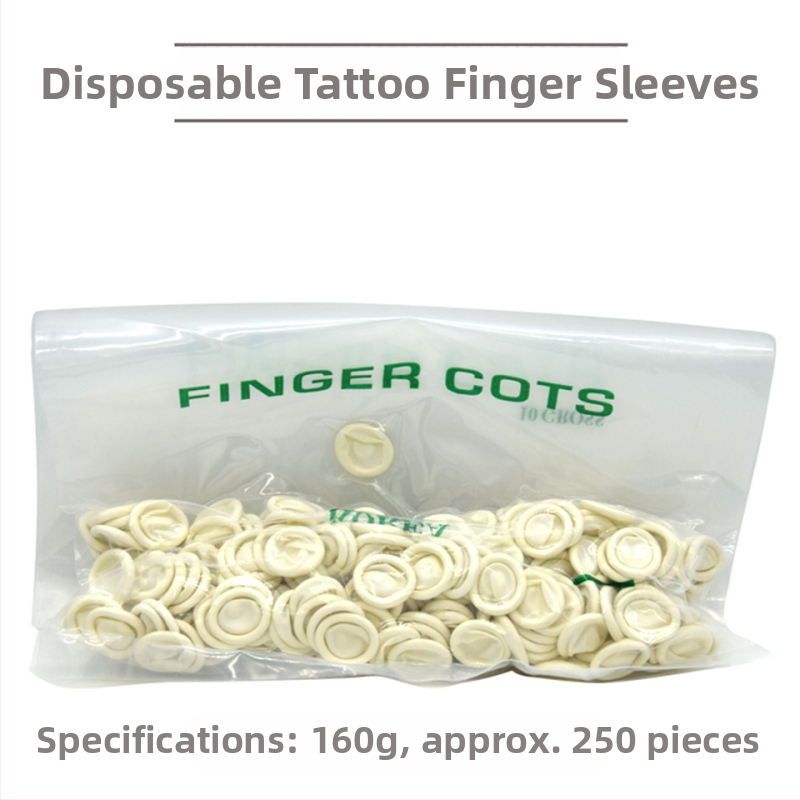 Vienkartinės latekso pirštinės balinant lūpas ir dažant antakius, 250 vnt