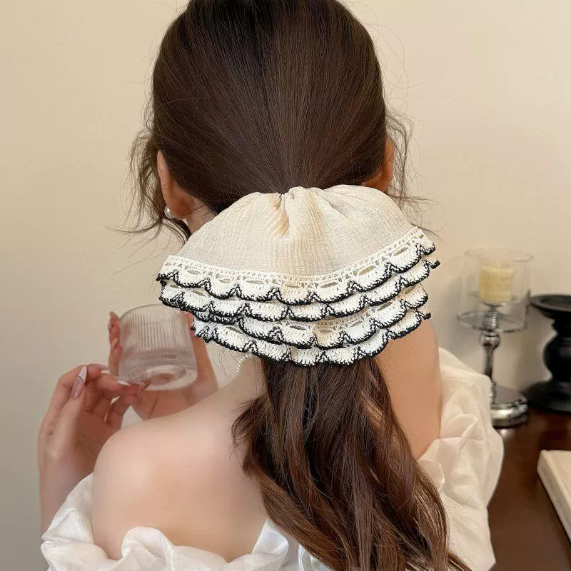 Κλιπ μαλλιών - ύφασμα, χειροποίητο, υψηλή ελαστικότητα, κορεατικό στυλ, F1714