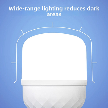 Lampa LED cu control vocal offline, bază E27, 220V, fascicul 360°, reglabilă