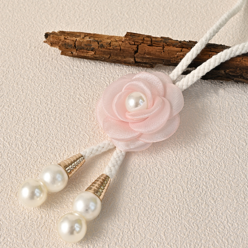 No. 2 Camellia függönykötő, poliészter szál, modern minimalista dizájn, univerzális illeszkedés, testreszabás nélkül