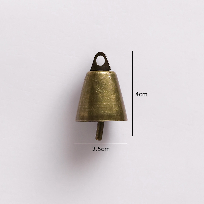 Метален висящ звън за Коледа — винтидж стил, персонализируем, коледен подарък (Метал; Винтидж; Персонализируем; Коледен подарък)