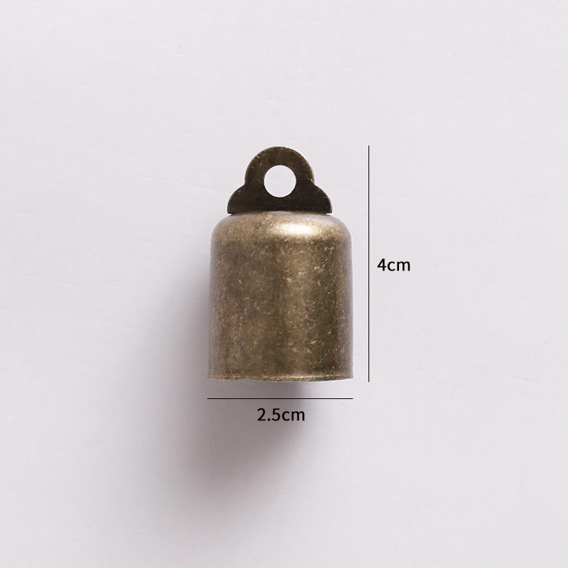 Метален висящ звън за Коледа — винтидж стил, персонализируем, коледен подарък (Метал; Винтидж; Персонализируем; Коледен подарък)