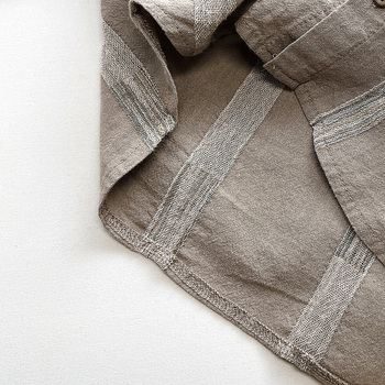 Cămașă-cardigan din bumbac 100% pentru copii, stil coreean, guler rever, mâneci lungi, 3–8 ani