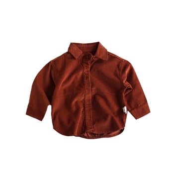 Dječja corduroy jakna, korejski stil, rever ovratnik, 95% pamuk, dugi rukavi