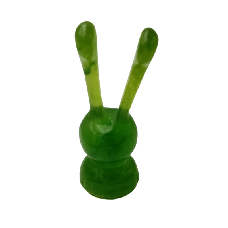 Masažna štapić od prirodne smole za lice - prenosni alat za gua sha, akupunkturu i povlačenje tetiva, prilagodljive postavke, težina 0.2