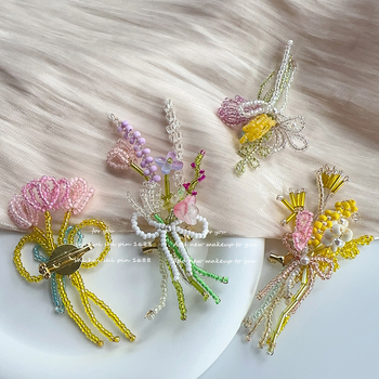 Metalna broš od metala, geometrijski oblik, ljepilo-obrada, funkcija stezanja struka, pastoralni stil, svježe i slatko