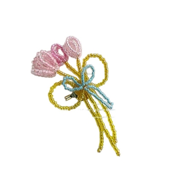 Metalna broš od metala, geometrijski oblik, ljepilo-obrada, funkcija stezanja struka, pastoralni stil, svježe i slatko