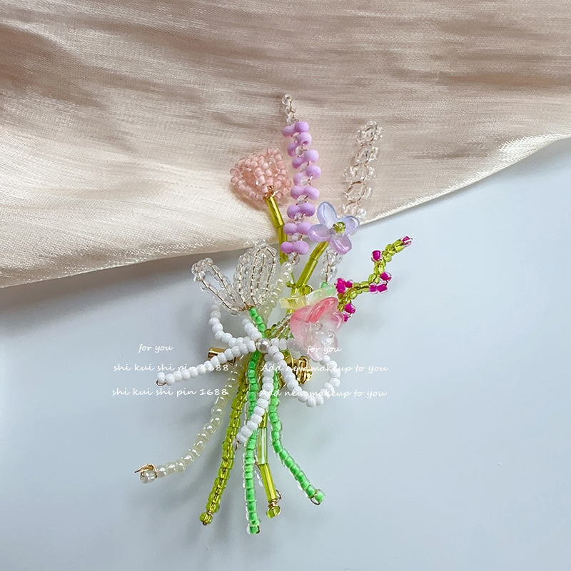 Metalna broš od metala, geometrijski oblik, ljepilo-obrada, funkcija stezanja struka, pastoralni stil, svježe i slatko