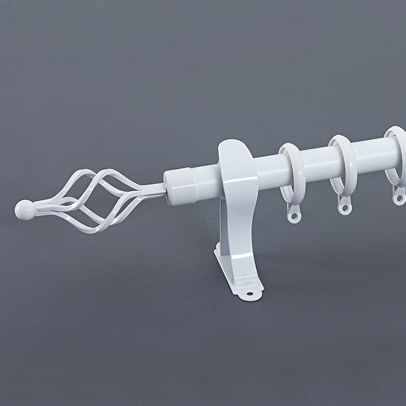 Римска пръчка за завеси JFL-Y02, алуминиева сплав, модерен минималистичен стил, скандинавски дизайн, страничен монтаж