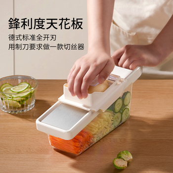 Daugiafunkcinis virtuvės daržovių pjaustytuvas, rankinis šlifavimo ir pjaustymo įrankis, 304 nerūdijantis plienas, 2025 m. paleidimas