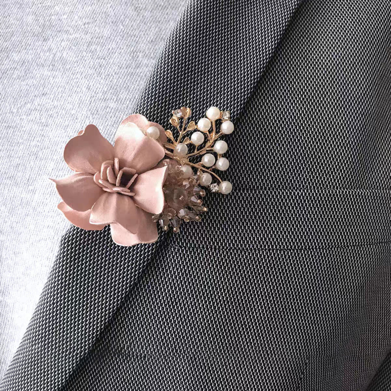 Vestuvinė riešo gėlė apyrankė, korejiško stiliaus, dovana nuotakai ir jaunikio palydovėms, tinkama Kalėdoms ir įsikūrimui