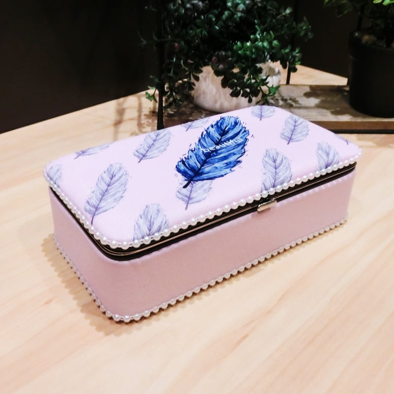 Rotaslietu kastīte - ādas, cieta, smaidiņa raksts, modelis MG-224, specifikācija 0154