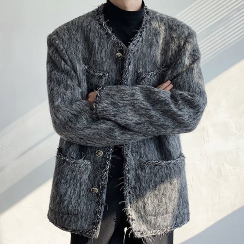 Mantel – Noorte stiilis (Laiske lõige; Ühe rea nööpidega sulgemine; Kevad 2025)