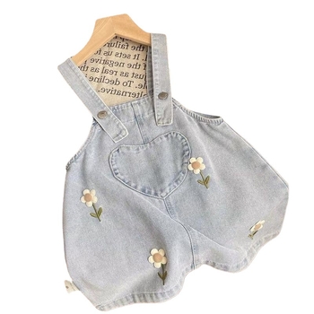 Dvo-djelni komplet za djevojčice u korejskom stilu — cvjetni uzorak, pamuk, dugi rukavi, za dob 3–8 godina