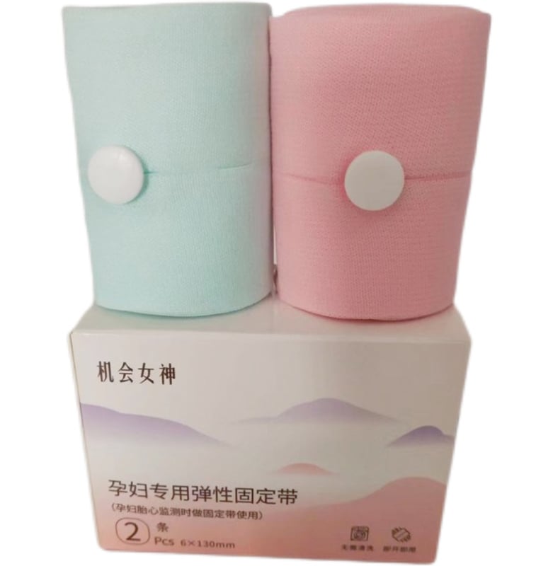 Fetalinės širdies ritmo stebėjimo dirželis, medžiaga: poliesterio pluoštas, taikymas: kitas