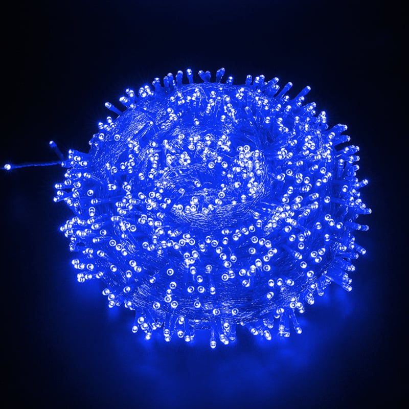 Kalėdinės LED girliandos lauko naudojimui, IP65, reguliuojamas šviesumo lygis, 220V