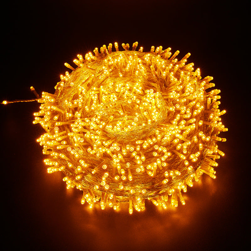 Kalėdinės LED girliandos lauko naudojimui, IP65, reguliuojamas šviesumo lygis, 220V